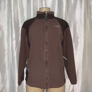 North Face Brown Men Zip Up